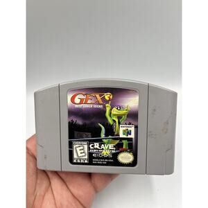 Nintendo 64 N64 Gex 3 Deep Cover Gecko Video Game
